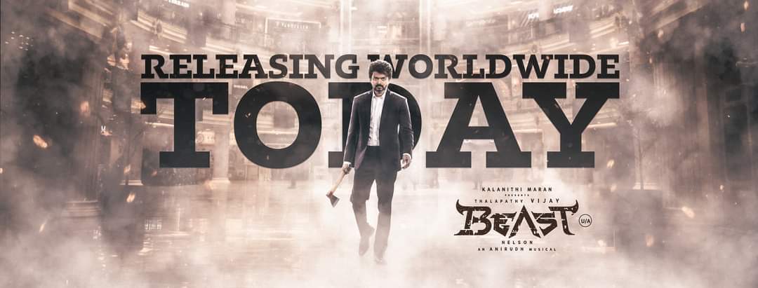 Vijay Starring Beast Movie two New Posters Released 