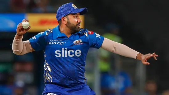 MI captain Rohit Sharma fined for slow over-rate against PBKS
