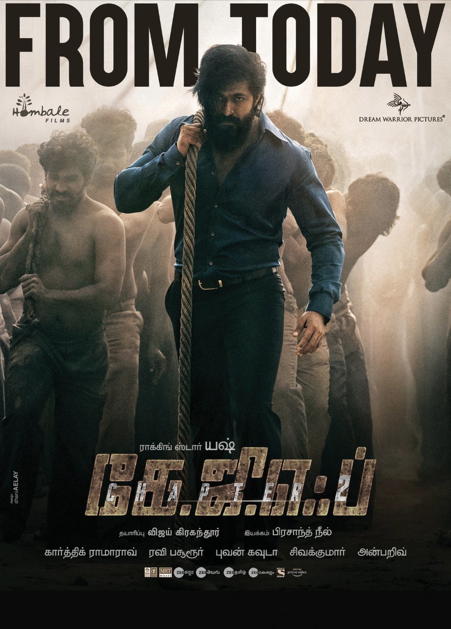 Yash KGF Chapter 2 Tamil Nadu Theater Count Details 