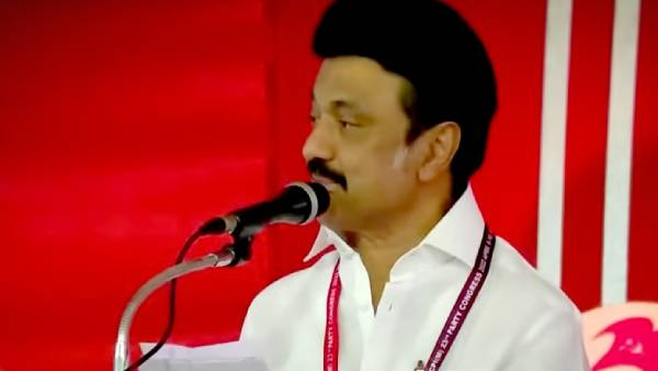 CM Stalin speaks Malayalam in CPM party meeting