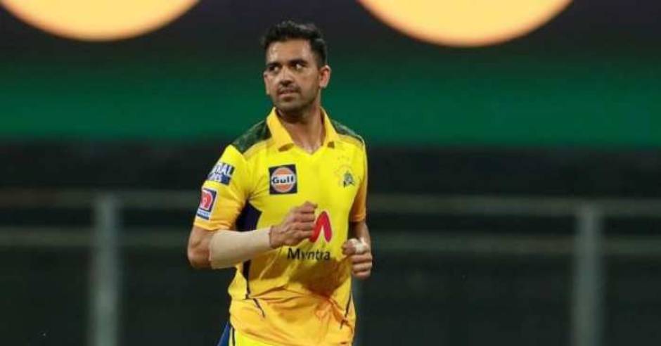 CSK bowler Deepak Chahar has been ruled out of IPL 2022