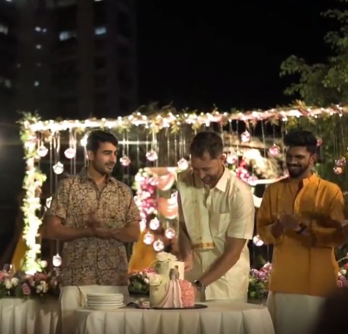 CSK devon conway pre wedding arranged in tamil tradition