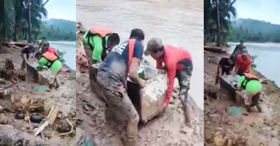 Boy survives landslide by hiding inside refrigerator