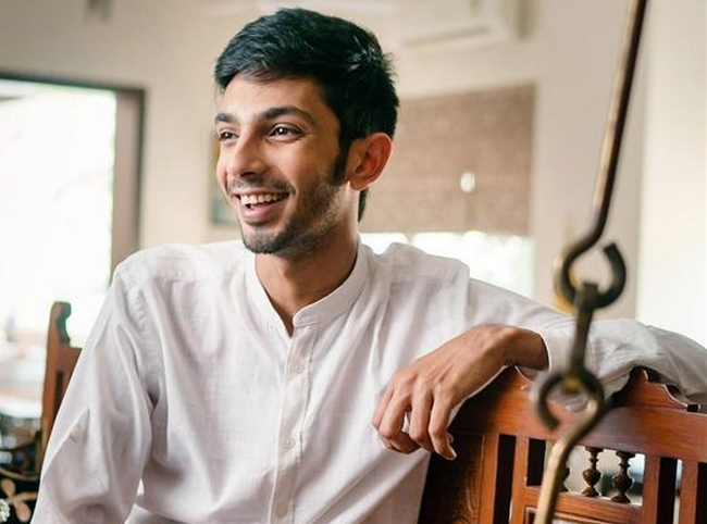 Anirudh composed for bollywood movie jersey after longtime