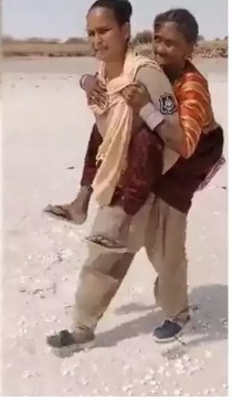 Woman cop carries ailing 86 year old on shoulders for 5 kilometers