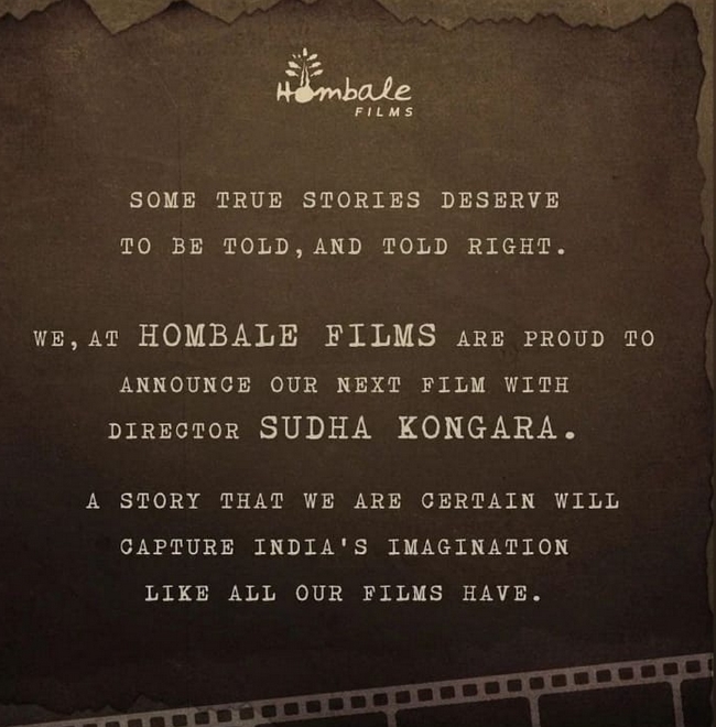 KGF production company exciting update new announcement