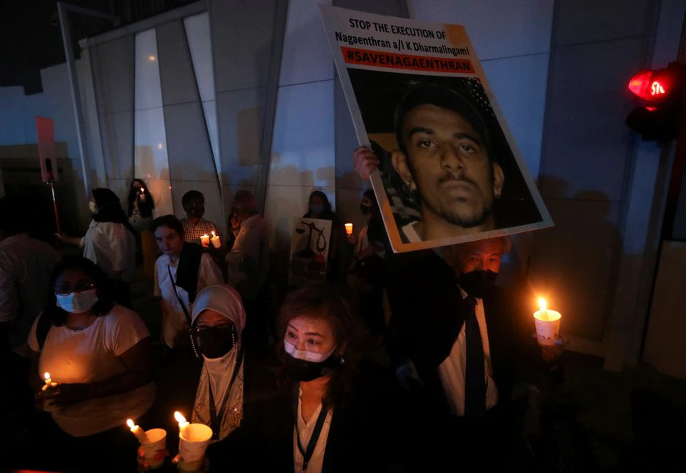 Singapore executes Nagendran Dharmalingam on drugs charges