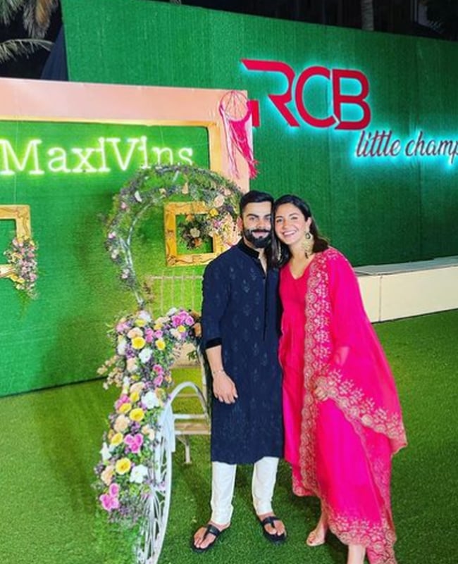 Virat kohli and anushka Sharma wedding event in bubble