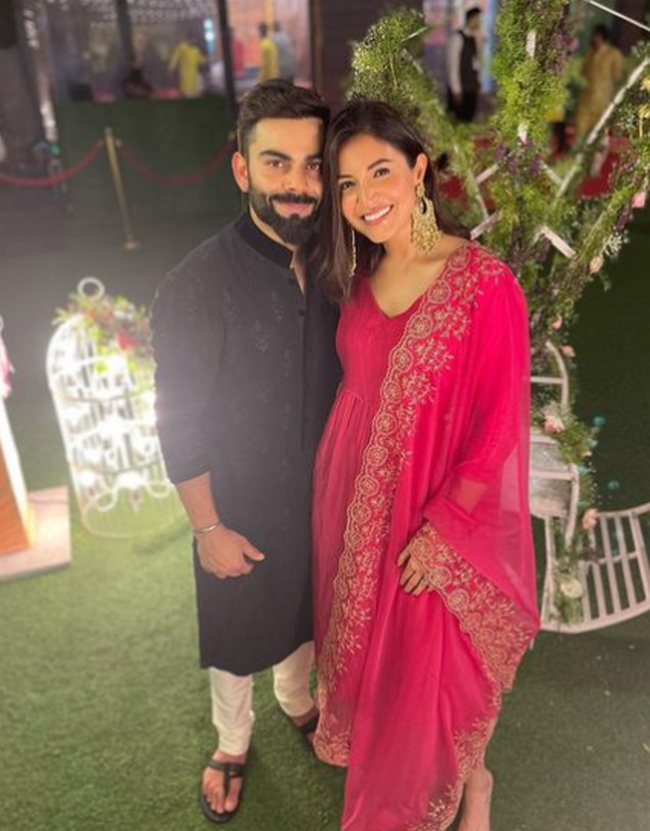 Virat kohli and anushka Sharma wedding event in bubble 