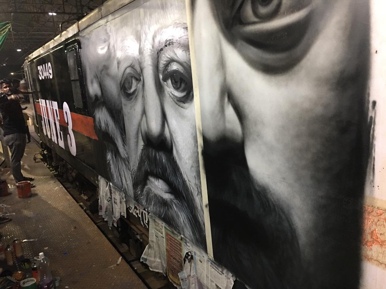 Vikram movie poster special train from today 