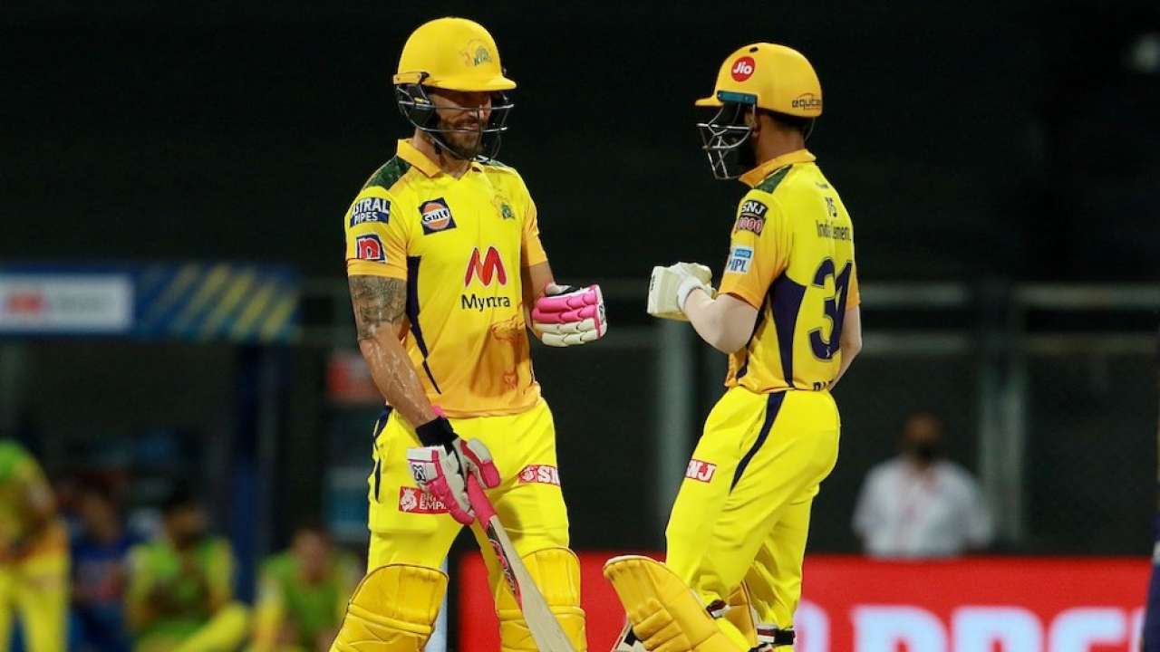 ruturaj about faf du plessis after highest partnership record