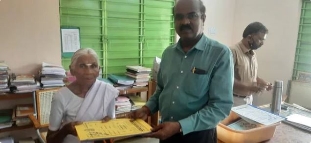 idli amma receives completed home work space from anand mahindra