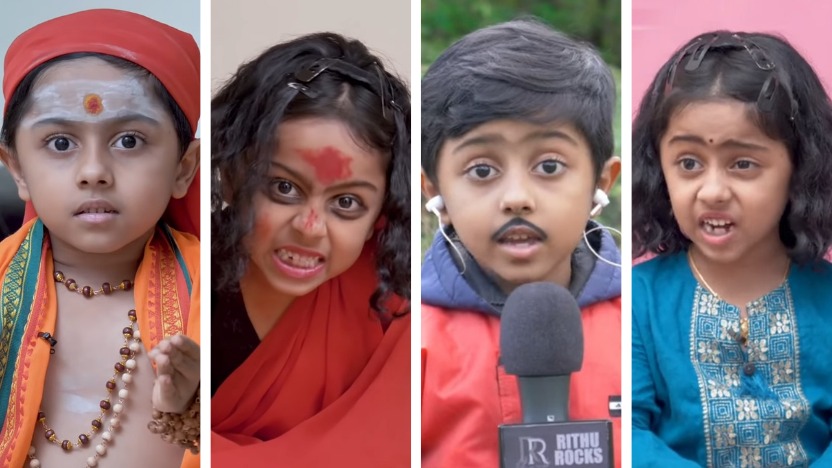 tamil you tuber child actor ritvik movie teaser released and goes viral