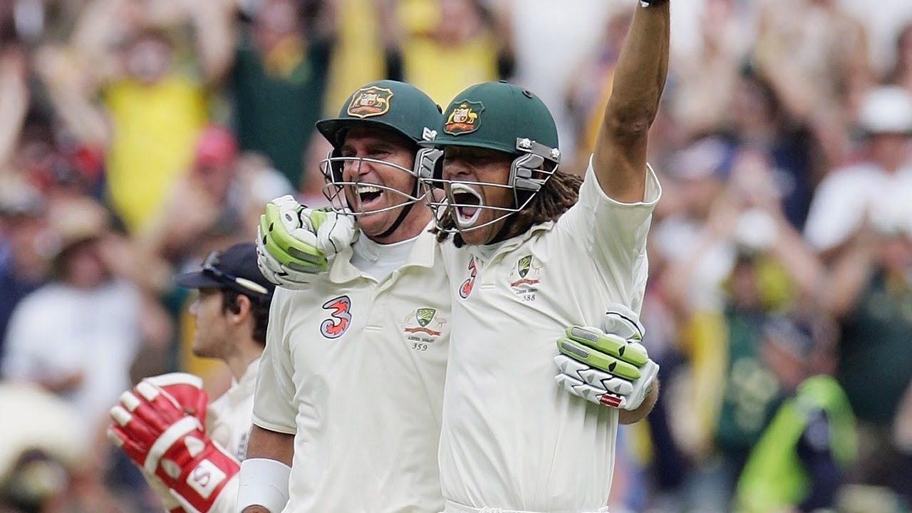 Hayden Remembering Andrew Symonds with Kevin Pietersen Ashes MCG Incid