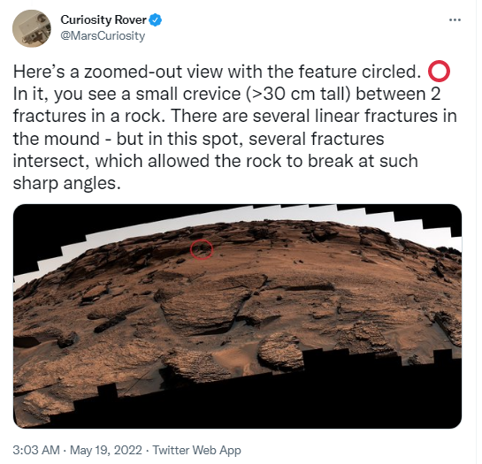 Secret Door in Mars NASA Comments on it for the first time