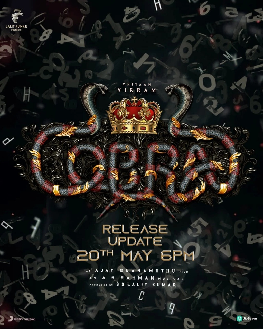 Vikram cobra movie official release date announced