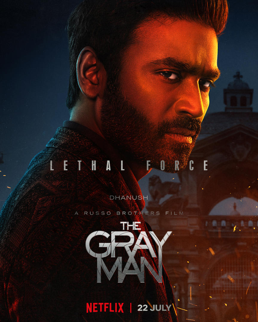 Dhanush's Netflix Film The Gray Man posters go viral