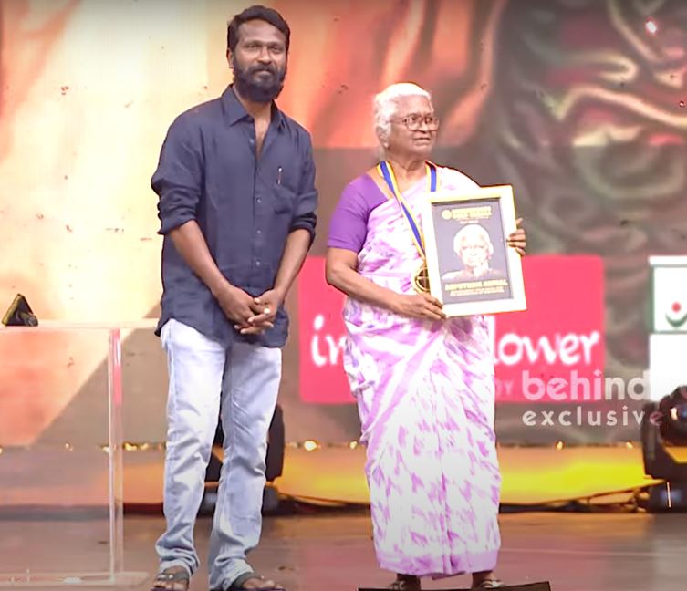 Arputham ammal won icon of inspiration in bgm awards 2022