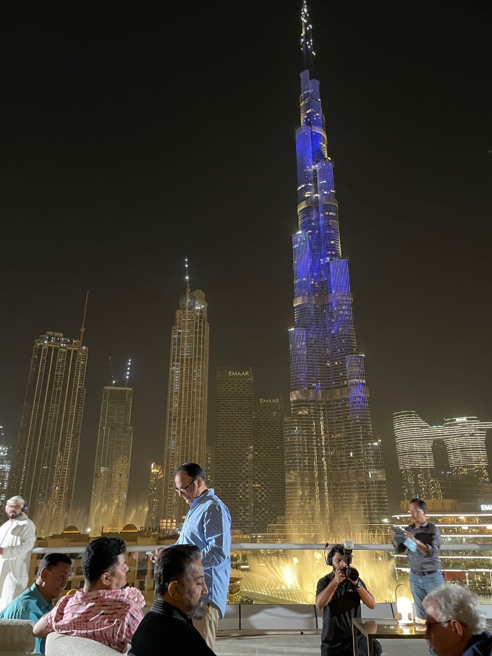 Kamal Haasan Vikram Movie Glimpse Video on Burj Khalifa