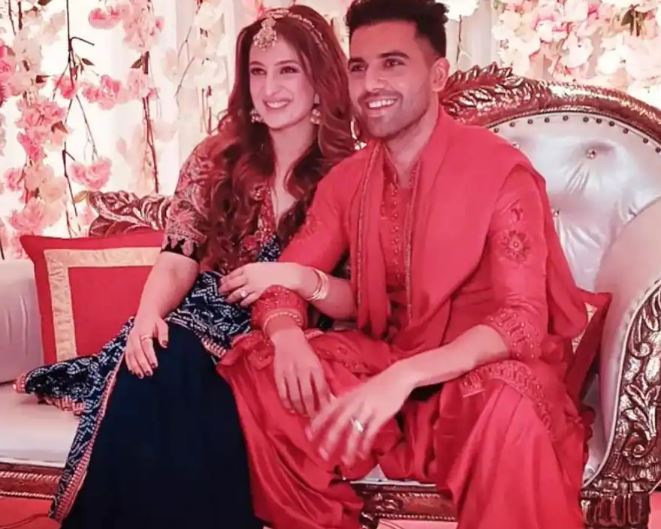 CSK Player Deepak Chahar Married his Girlfriend Jaya