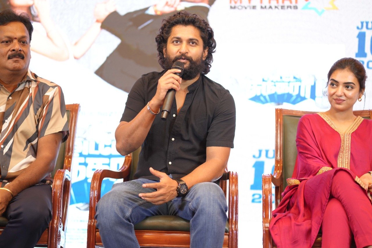 Nani Nasriya Adade Sundara Movie Chennai Press Meet