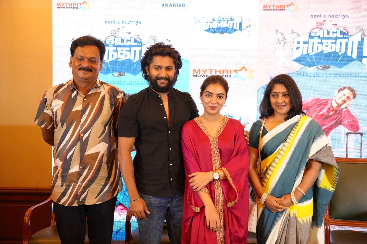 Nani Nasriya Adade Sundara Movie Chennai Press Meet
