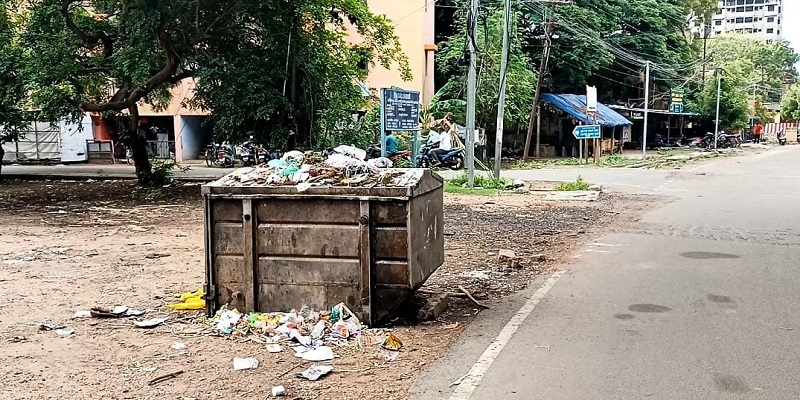 Gold Locker found in a Rubbish bin in Madurai