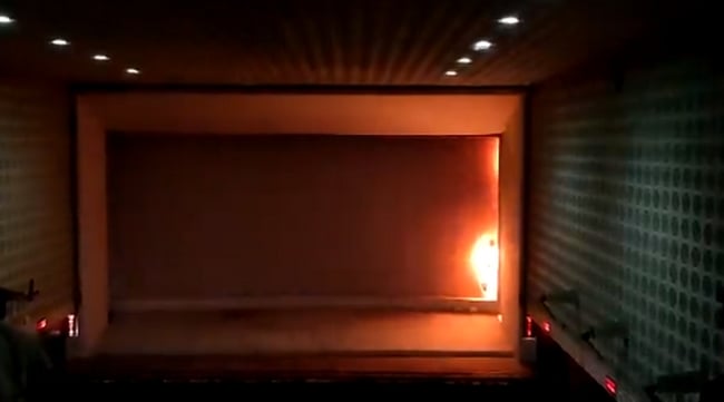 Theater screen fire in pondichery Vikram movie