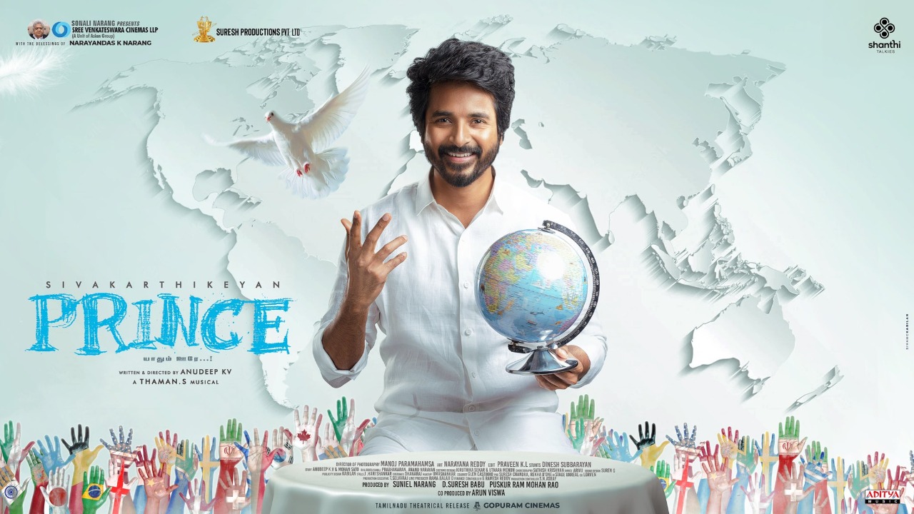 SivaKarthikeyan SK 20 Prince Movie Second look Poster