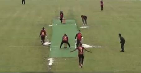 Comedy Of Errors From Fielding Team In European Cricket Series