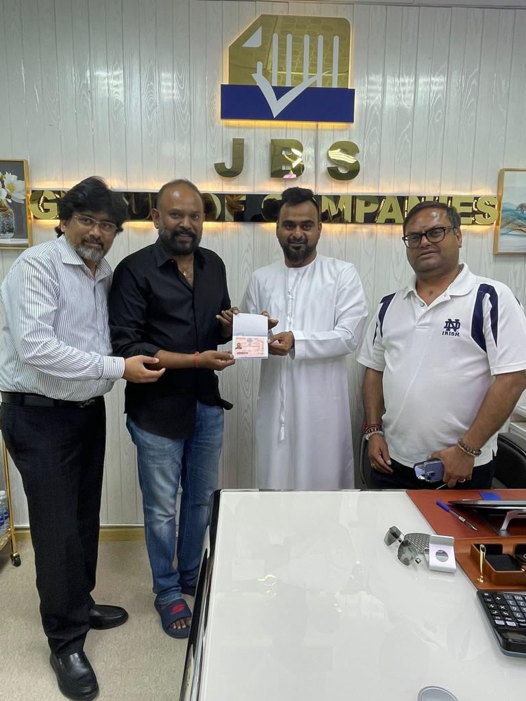 Venkat Prabhu is honoured with the UAE Golden Visa.