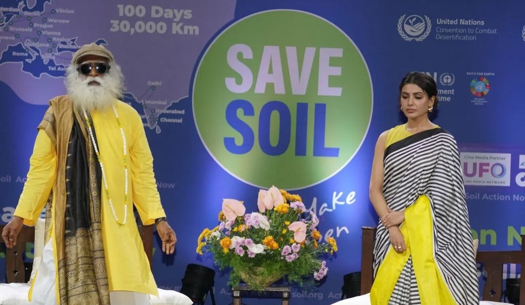 Samantha Ruth Prabhu latest photoshoot for save soil