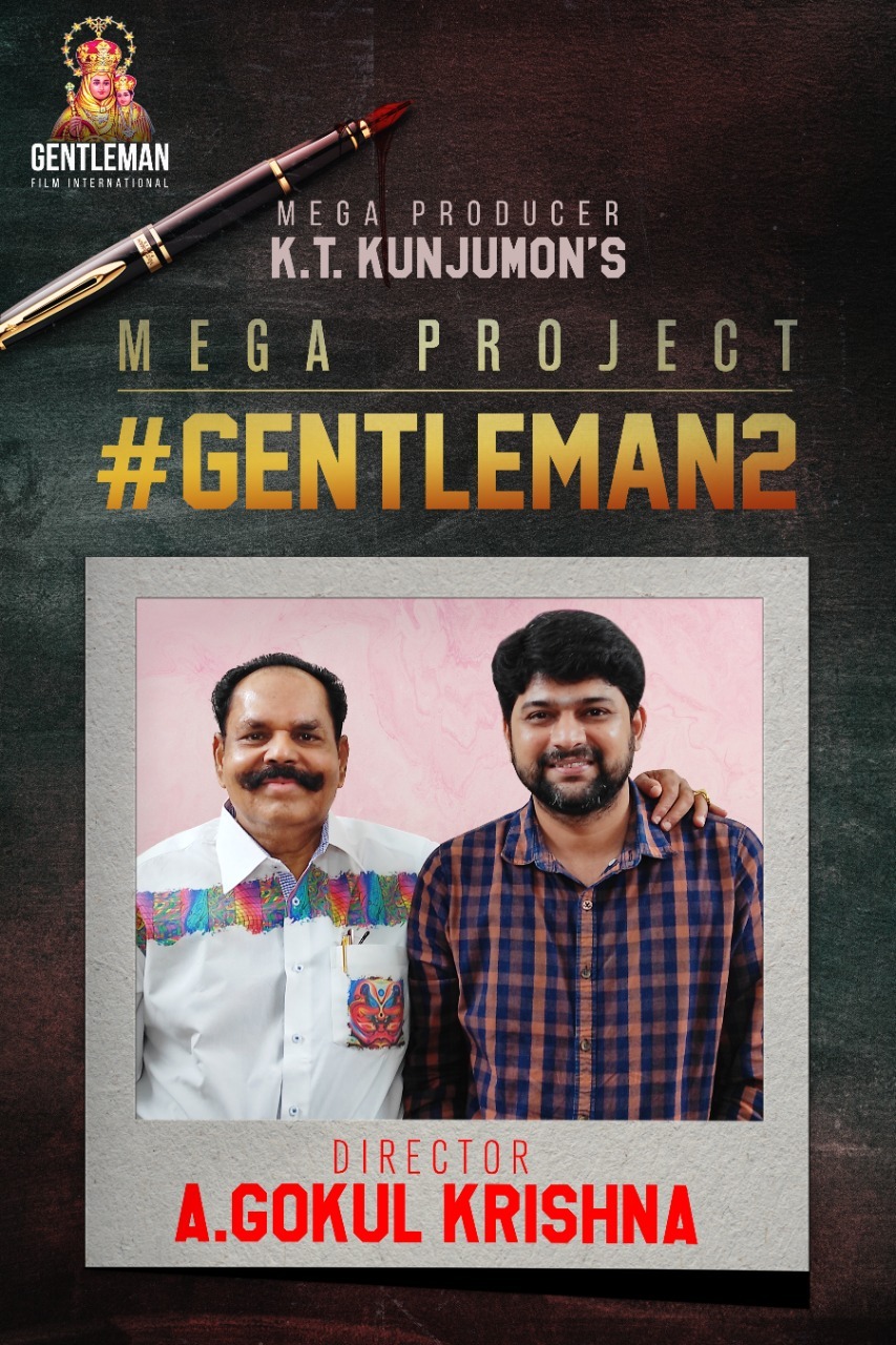 K.T.Kunjumon's Mega Project "GENTLEMAN2" Cinematographer Announced as Ajayan Vincent.