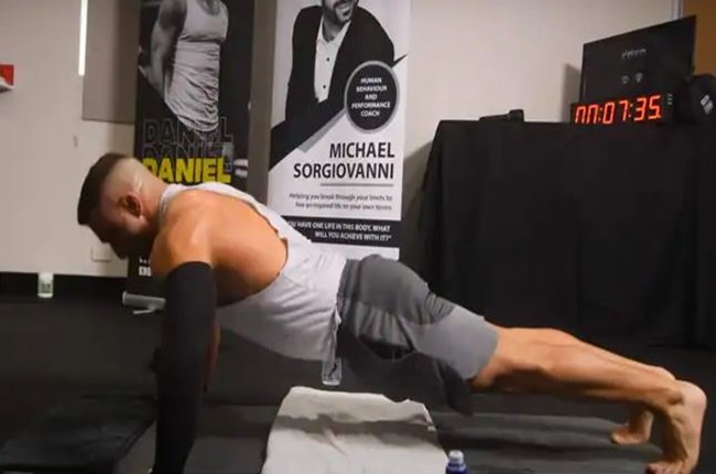 Athlete Breaks Guinness Record With 3182 Push Ups In An Hour