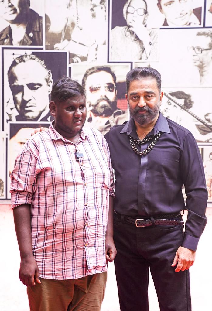 Singer Thirumoorthy meet Actor Kamal Haasan Full Details