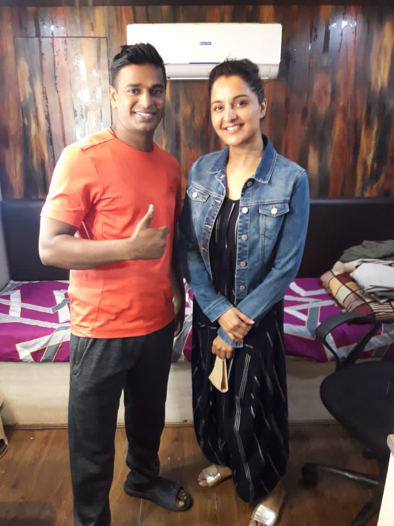 Manju Warrier Joined AK 61 Movie Shooting Pictures Gone viral