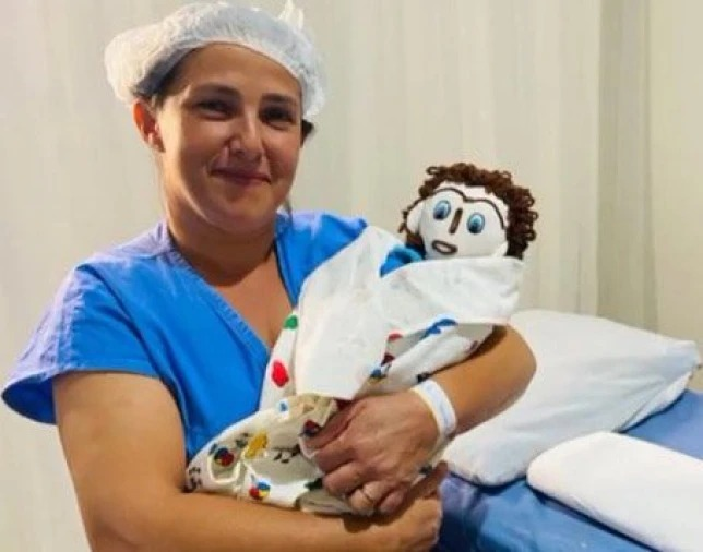 Woman marries ragdoll and now they have a baby