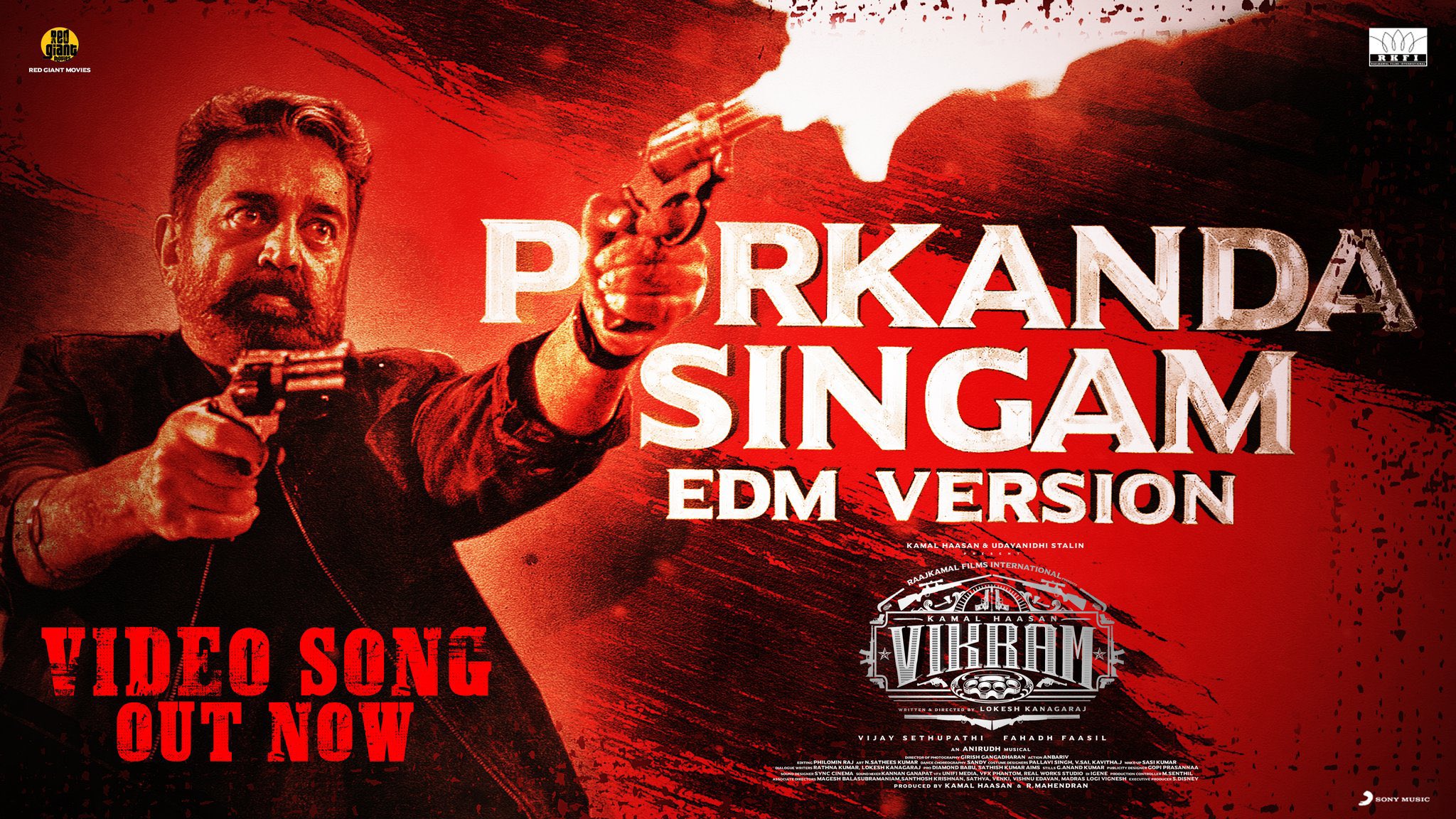Vikram Porkanda Singam EDM version Video Song out now