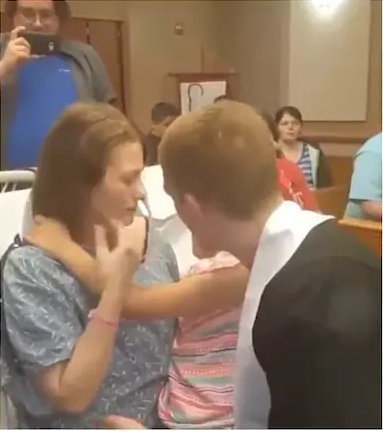 video of a son fulfilling his mother last wish goes viral