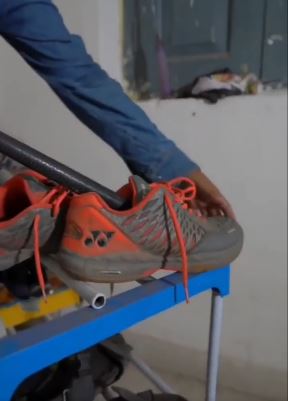 Snake hides inside man shoe video was shared by IFS officer