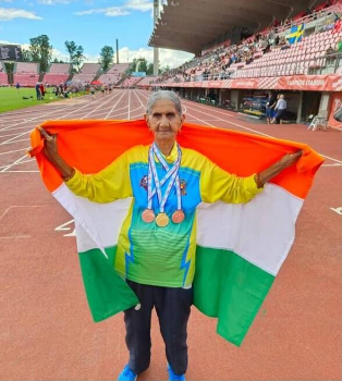 Bhagwani Devi Dagar wins gold in World Masters Athletics Championships