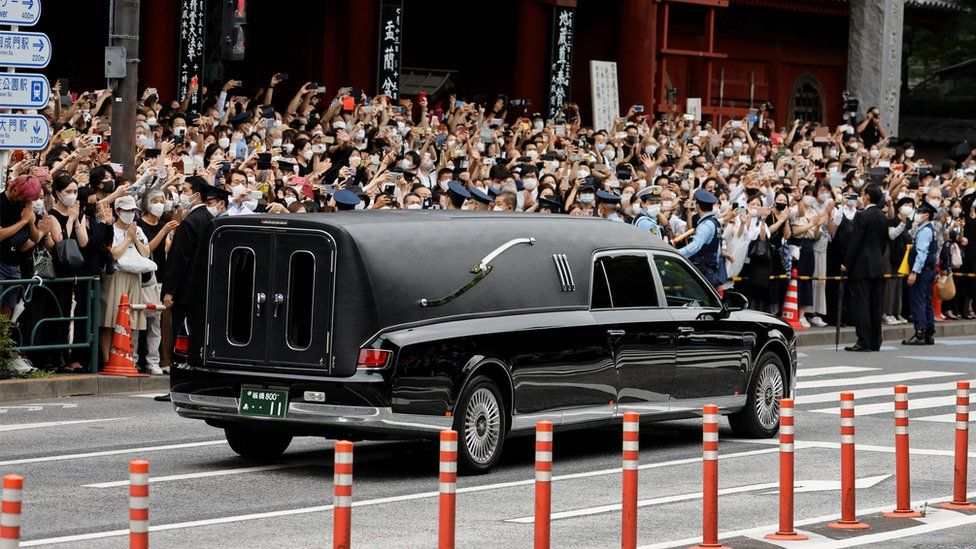 Former Jappan PM Shinzo Abe funeral held at Tokyo