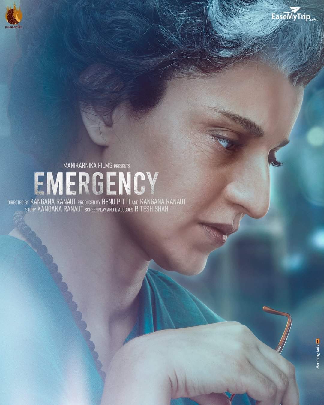 Kangana Ranaut Emergency Movie First Look Teaser