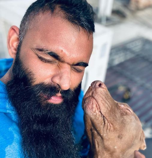 Pitbull dog bite 82 yr old woman in uttar pradesh