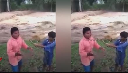 Live weather report spoof by TN children viral video