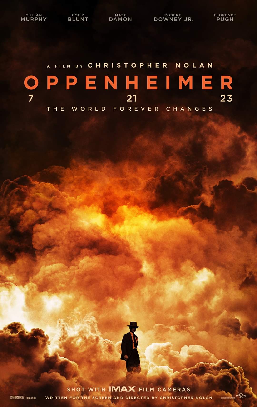 first look poster of Christopher Nolan next directorial Oppenheimer