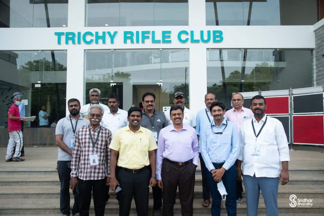 Ajith Kumar AK at Trichy KK Nagar Rifle Club