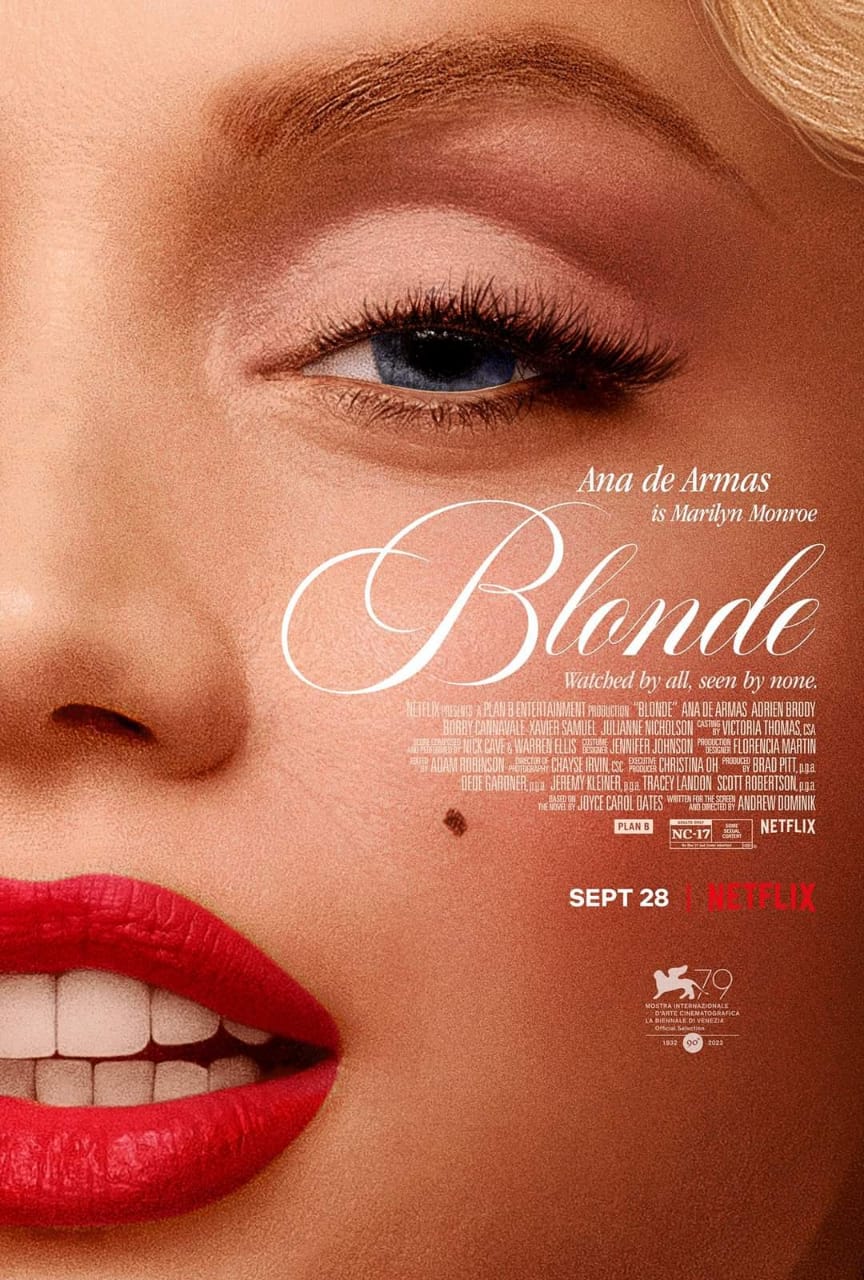 Ana De Armas Blonde Movie Trailer Poster Released