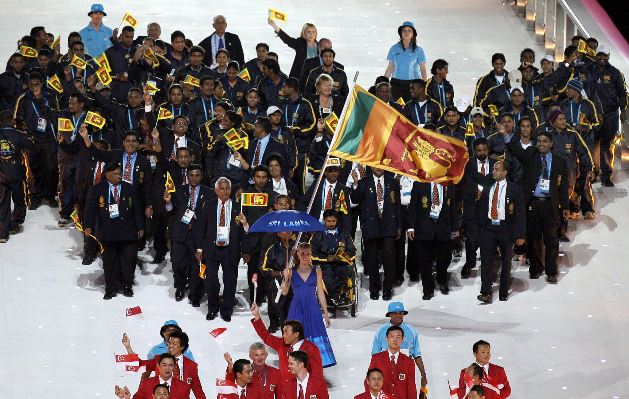 Two Sri Lankan athletes and one official go missing police investigati