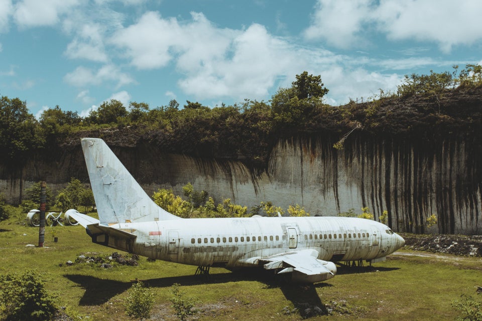 Bali boeing 737 aircraft parked for more than 15 years